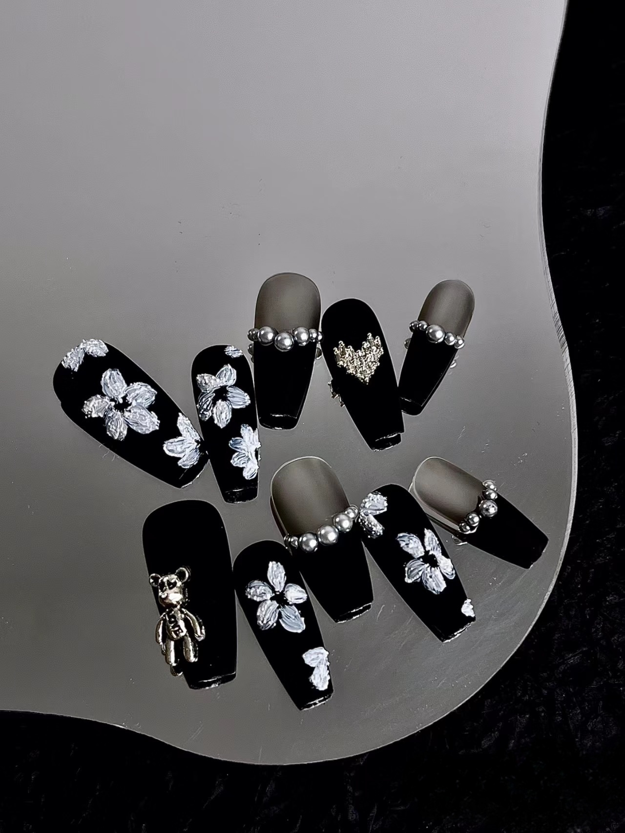 【Magic bear】handmade design | False Nails | SHOPQAQ