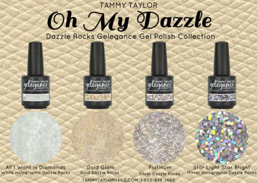 Tammy Taylor Nails - "OH MY DAZZLE!" COLLECTION GEL POLISH COLORS
