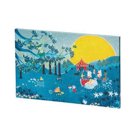 Yanoman Moomin Moonlight Party 1126pc Canvas Puzzle