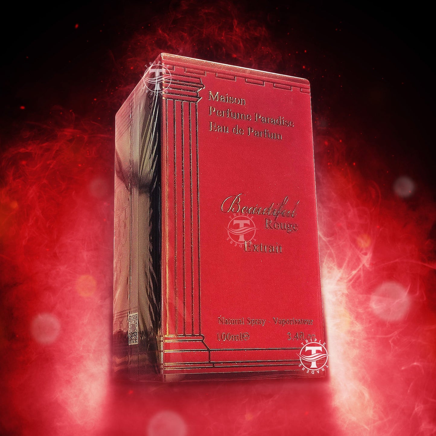 Beautiful Rouge Extrait Maison Perfume Paradise Eau De Parfum 100ml 3.4 FL OZ