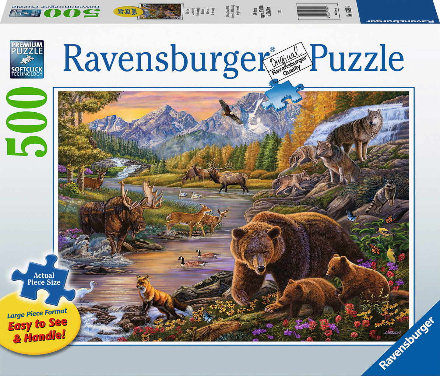 Wilderness 500 pc Large Format Puzzle