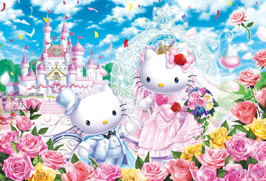 BEVERLY Jigsaw Puzzle 31-400 Sanrio Hello Kitty Castle Wedding 1000 Pieces