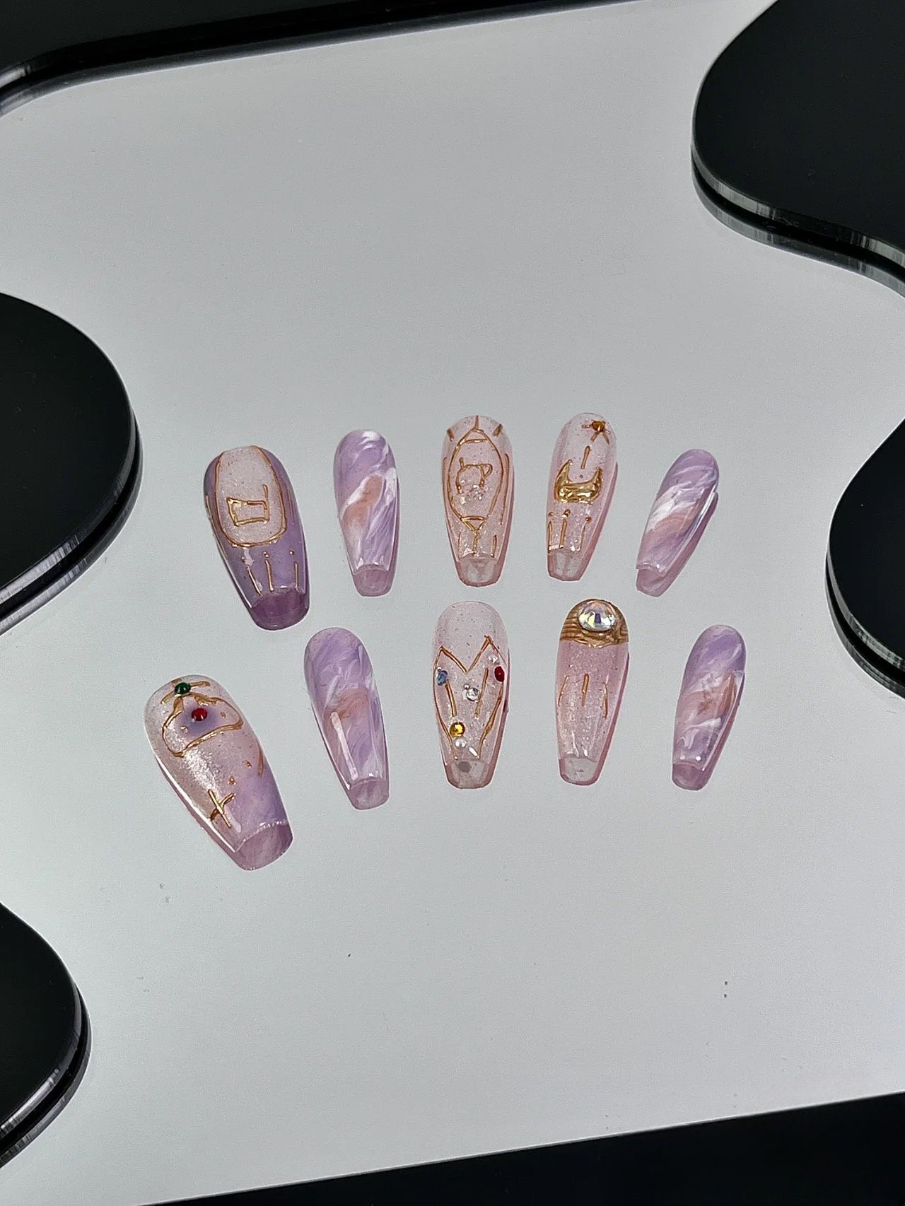 【Capricorn】handmade design | False Nails | SHOPQAQ