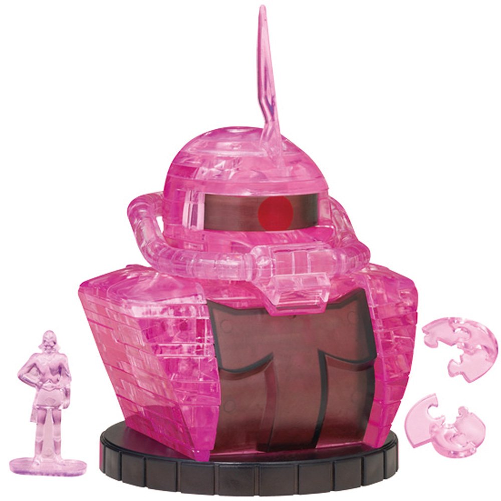 Beverly Crystal 3D Puzzle 50167 Gundam Ms-06S Zaku II (45 Pieces) 3D Gundam Puzzle