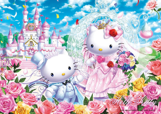 BEVERLY Jigsaw Puzzle 88-002 Sanrio Hello Kitty Castle Wedding 88 L-Pieces