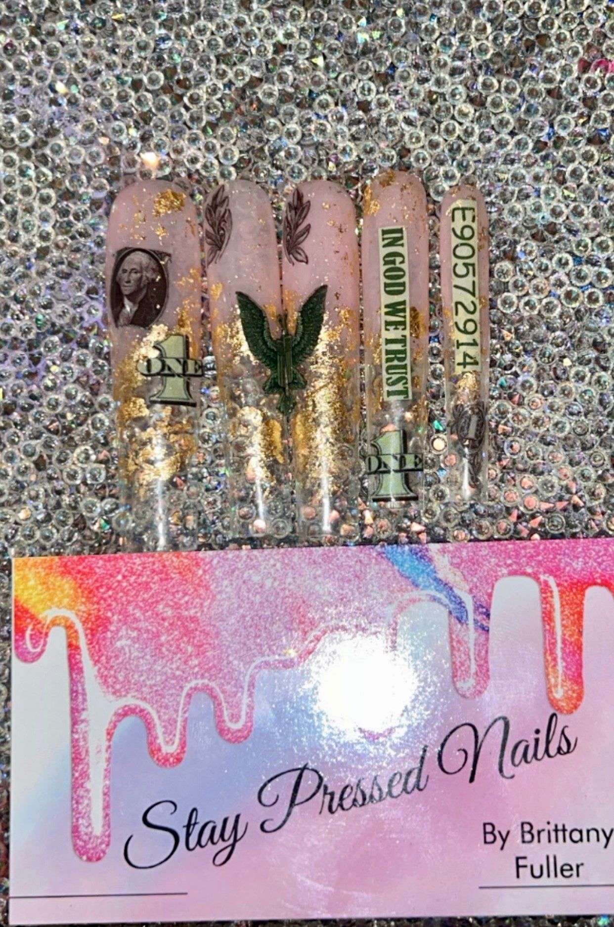 3XL Money Moves Press On Nails