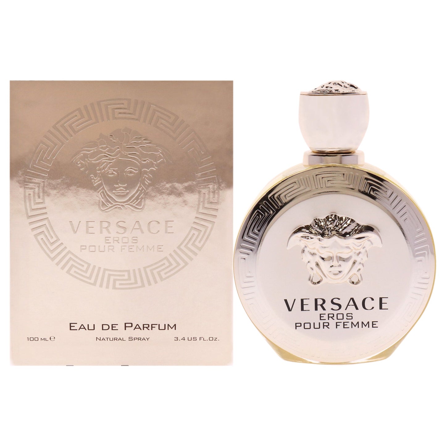 Versace Eros Pour Femme by Versace for Women 3.4 oz EDP Spray