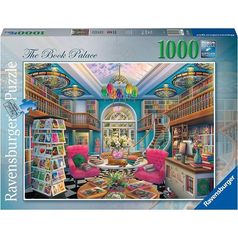 The Book Palace 1000pc Puzzle (Pre-Order)