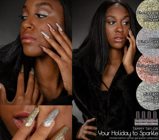 Tammy Taylor Nails - Your Holiday To Sparkle! Gelegance Gel Polish Collection