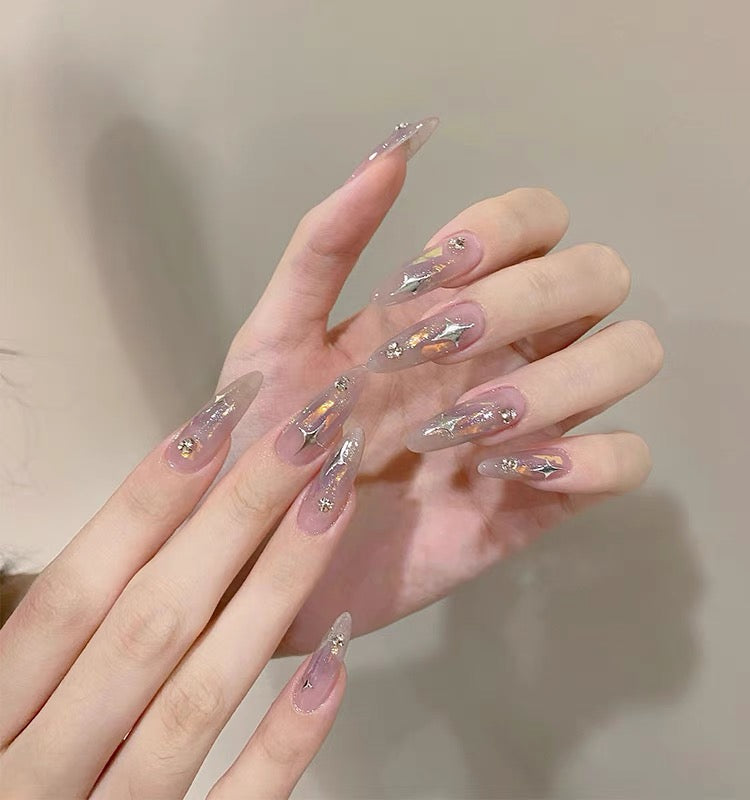 【Starry Sky】handmade press on nails