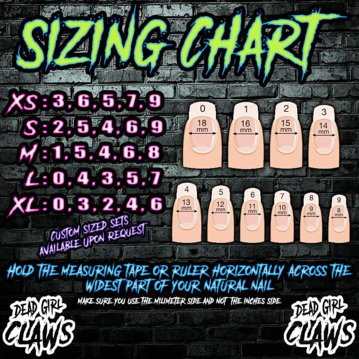 90s Baby Press on Nail set