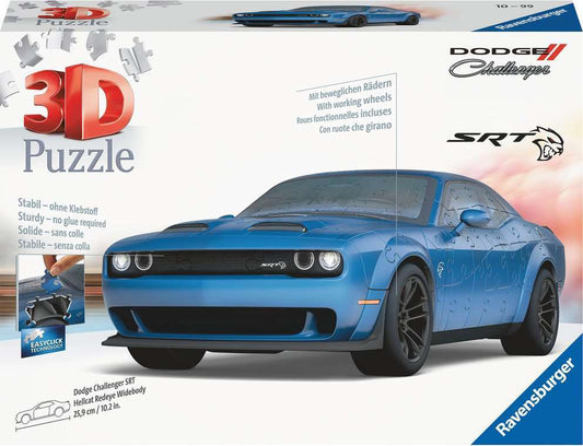 3D Dodge Challenger Puzzle