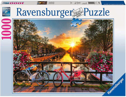 Bicycles in Amsterdam 1000pc Puzzle