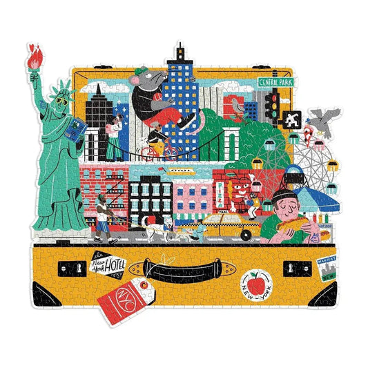 The City That Never Sleeps 750 Piece Shaped Puzzle